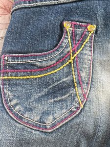Design Blue Jeans For 5-6 Years Girl