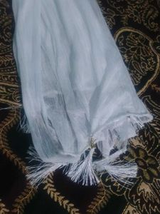 White Dupatta