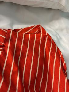 Striped V-Neck Top