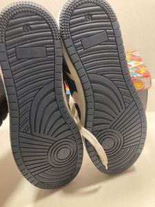 Souled Store Blue &amp; White Sneakers Original Uk-9