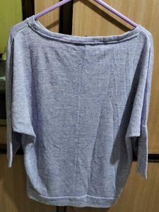 Lavender Batwing Sleeve Top