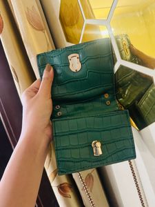 Mini Croco texture Adjustable Sling Bag