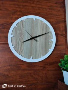 Modern Wood Wall Clock