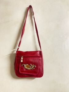 Red Crossbody Bag