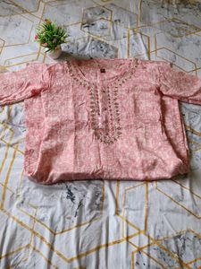 Pink Kurti Set