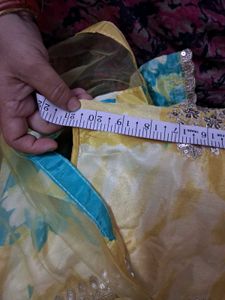 Heavy party  Wear plazo Dress 40 Size
