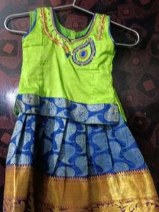Cute Girls' Ethnic Set