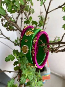 Slik Thread Bangles