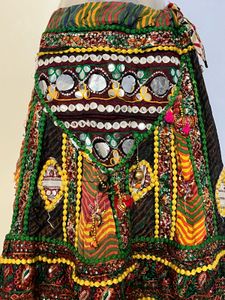 Navratri Ethnic Embroidered Skirt