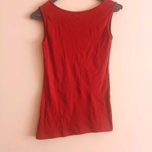 Red Tank Top - Casual Style