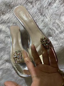 Gossip Branded Luxury Embellished Heels
