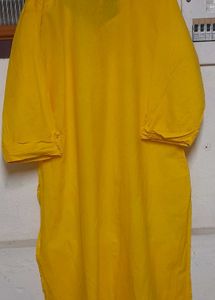 Mustard Yellow Kurthi