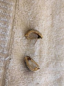 Sparkling Hoop Earrings