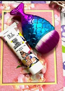 2 ITEMS BOX 📦 STAY QUIRKY Primer & MAKEUP BRUSH
