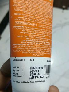 The Derma Co. Sunscreen