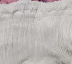 Pintresty White Maxi Skirt