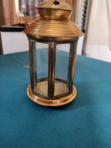Akhand Diya Brass, Glass Hanging Diy