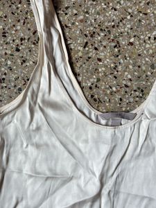 Classic White Satin Top