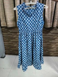 Printed Sleeveless Dress
