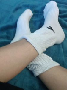 Reebok White Used Women Ankle Socks