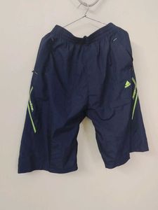 Casual Navy Blue Boxer Pants With 2 Pockets Men