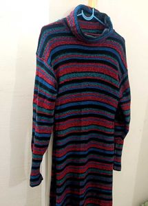 Striped Knit Dress