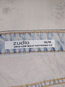 Blue Boyfriend Fit Jeans