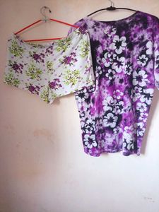 Floral Tee &amp; Shorts Set