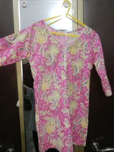 Pink Patterned Tunic