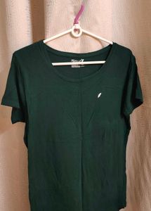 Green Casual T-Shirt