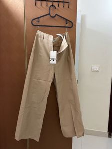 Beige Cargo Pants