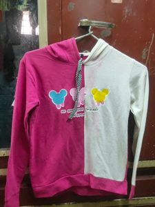 Pink &amp; White &#34;Good Friends Forever&#34; Hoodie