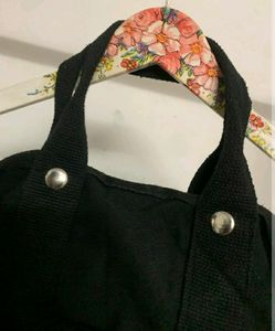 Black Tote Bag For College