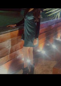 Glittery Green Dress