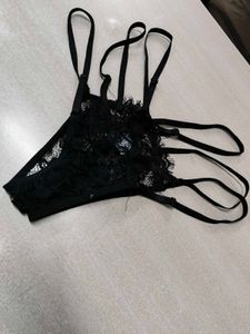 Lace &amp; Print Panty Set