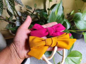 Hair Bow Nylon Headband