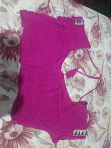 Combo Of 2 Embroidered Saree With Both Blouse