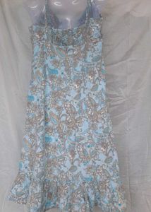 Paisley Sundress - Light Blue