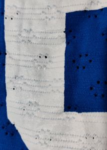 UCLA Crop Top In Small Size, Ultramarine Color