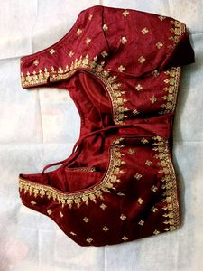 New Maroon Blouse