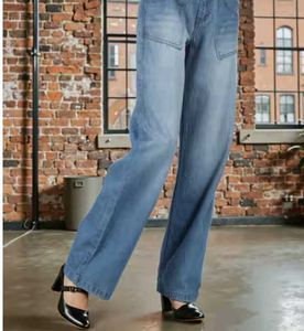 Shein Full Length Flared Fit Jeans With Pockets
