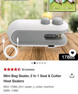 Mini Bag Sealer &amp; Cutter