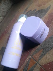 Sunscreen +purple facial Glow Mask