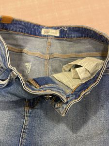 Denim Mini Skirt