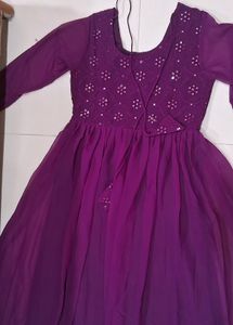 Georgette Flair Kurti Xl Size