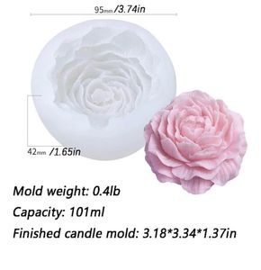 Peony Candle Mould