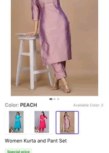 Kurti And Pant Set.M