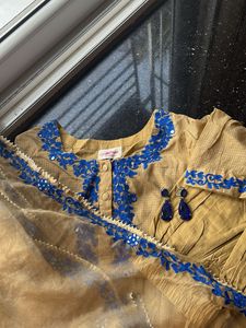 Elegant 3-Piece Salwar Suit Set with Inner