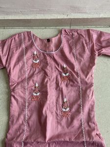 Elegant Pink Kurta Set
