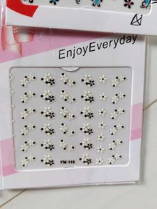 Nail Art Stickers - Floral Designs